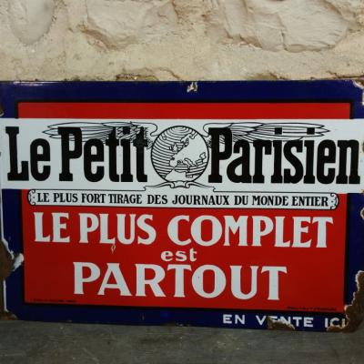 1 plaque le petit parisien
