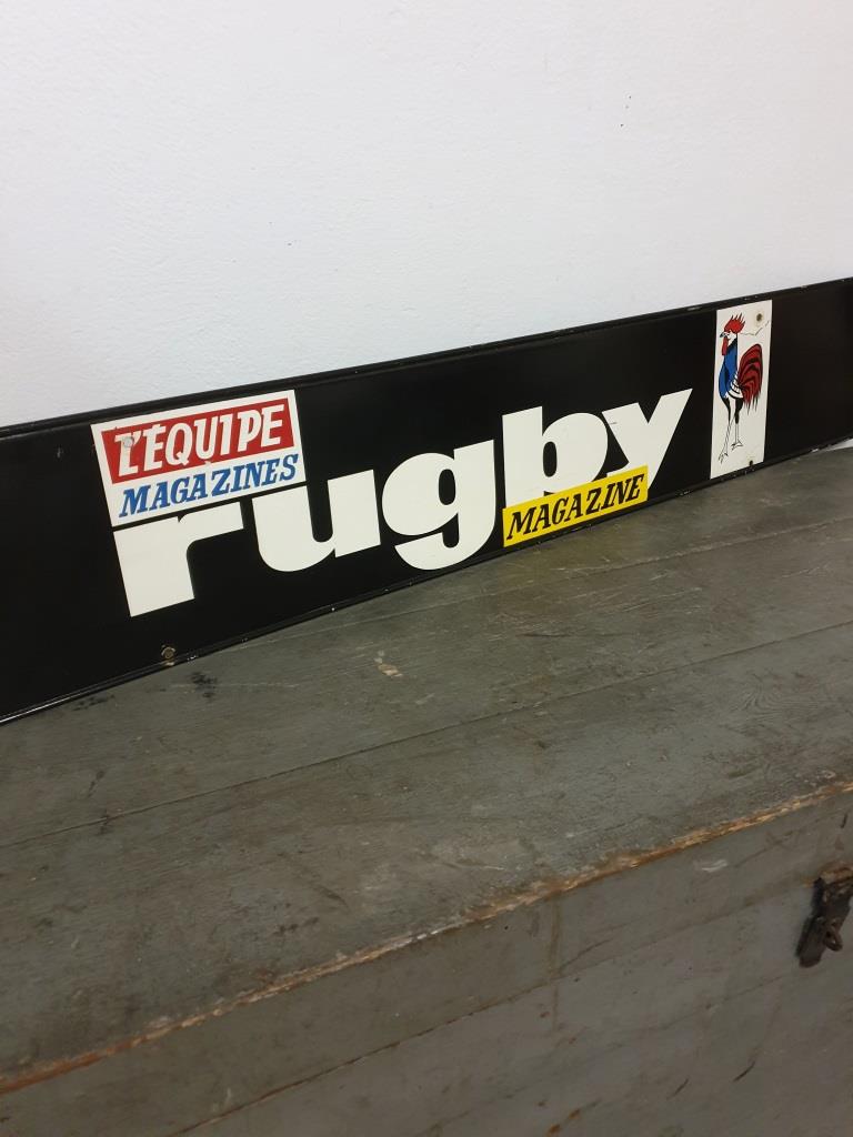 1 plaque publicitaire l equipe