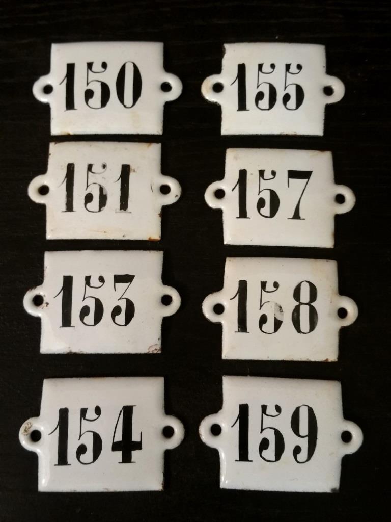 1 plaques emaillees 150