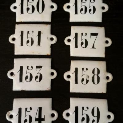 1 plaques emaillees 150