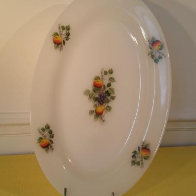 1 plat arcopal ovale