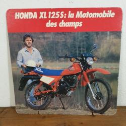 PLV Publicité HONDA - HONDA XL 125S