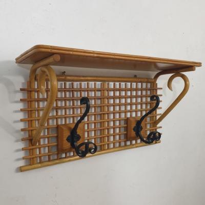 1 porte manteau bambou osier