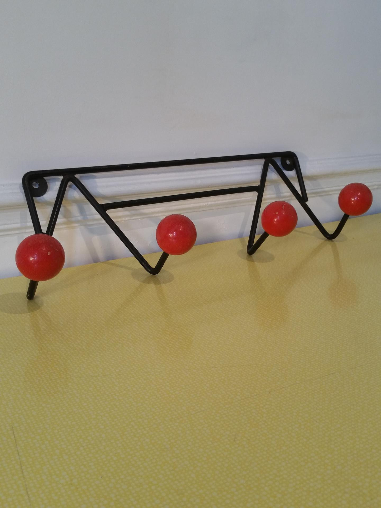1 porte manteau boules