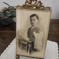 1 porte photo laiton communion