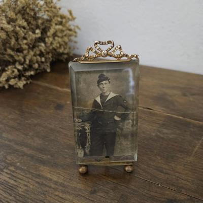 1 porte photo noeud laiton