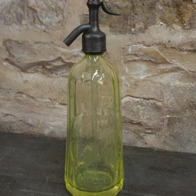 1 siphon canele jaune vert