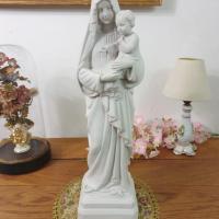 1 statue vierge et l enfant