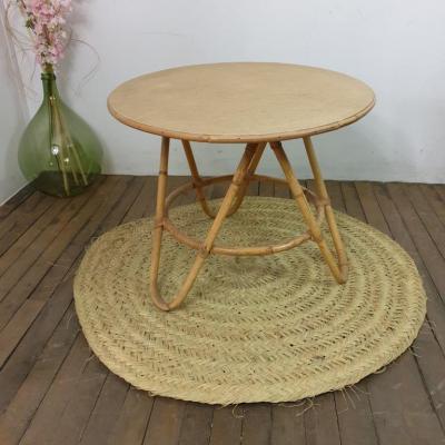 1 table basse en bambou