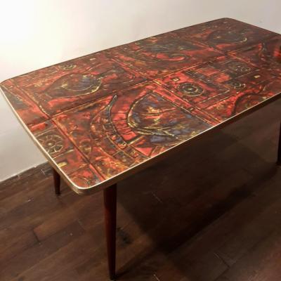 1 table basse en formica