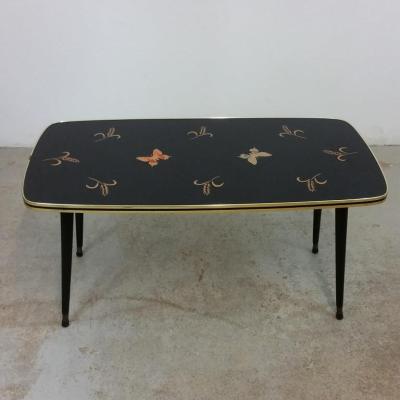 1 table basse laquee