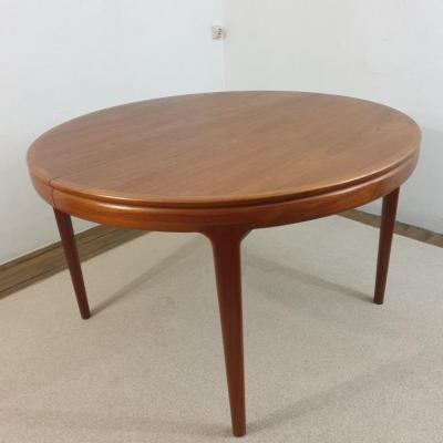 1 table scandinave a 2 rallonges de hovmand olsen 1960
