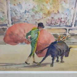 Aquarelle Corrida