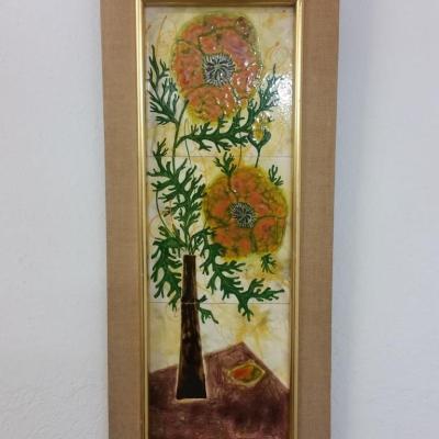 1 tableau de faience guarich