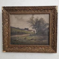 Tableau Ferme à la campagne