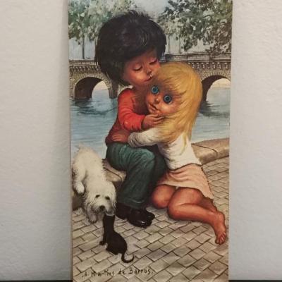 1 tableau poubot amoureux