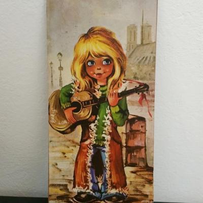 1 tableau poulbot jf hippy