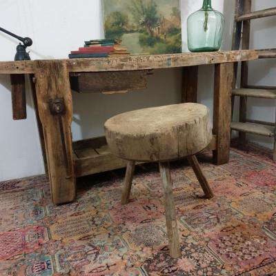 1 tabouret billot