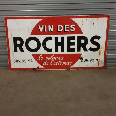 1 tres grande plaque vin des rochers