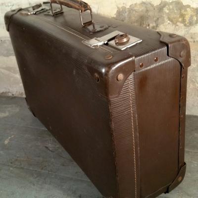 1 valise marron
