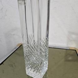 1 vase murano transparent