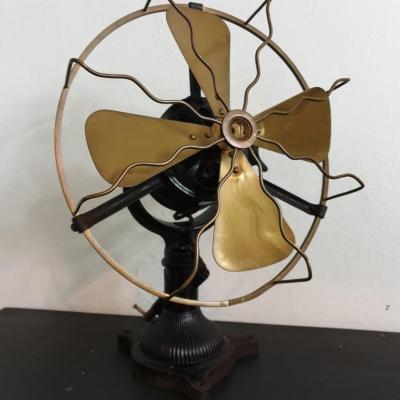 1 ventilateur helices laiton
