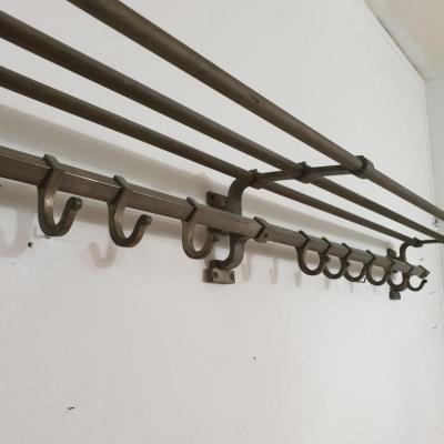 10 grand porte manteau porte chapeau metal