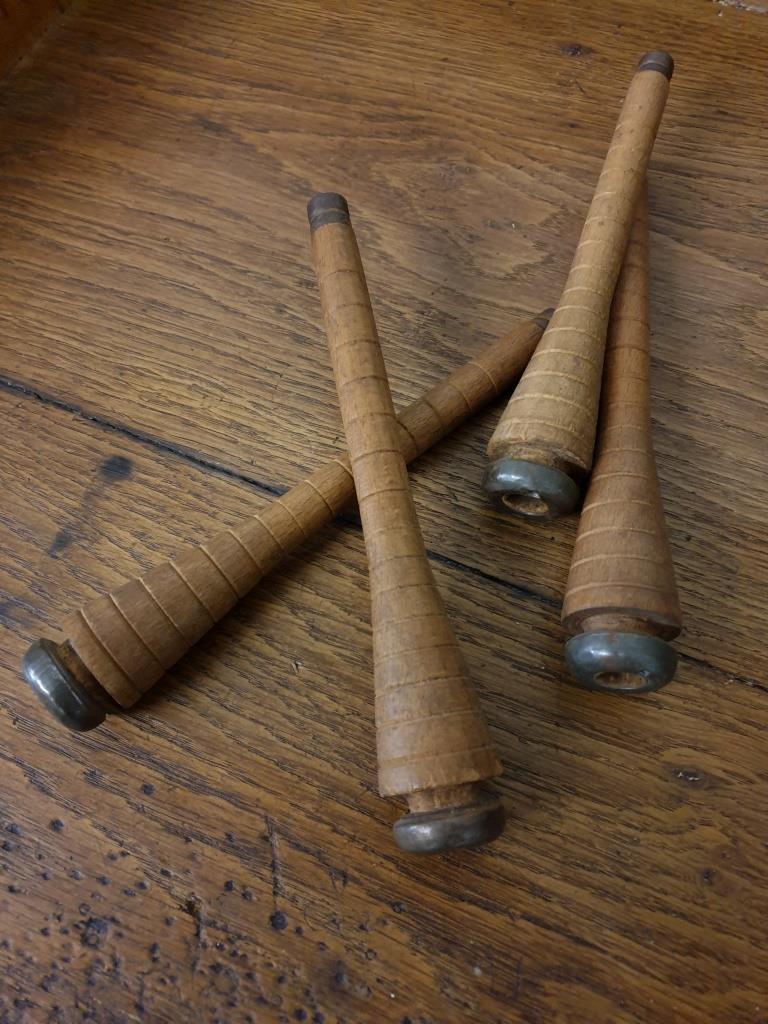 2 3 bobines a fil en bois