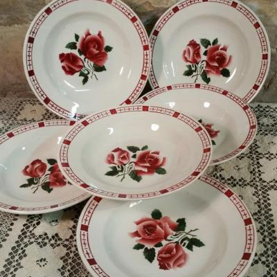 2 6 assiettes creuses saverne