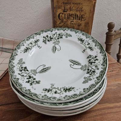 2 6 assiettes plates st amand