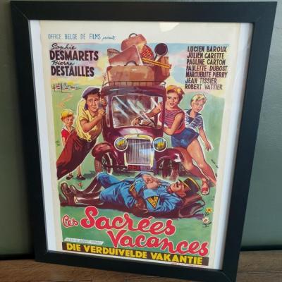 2 affiche cine les sacrees vacances