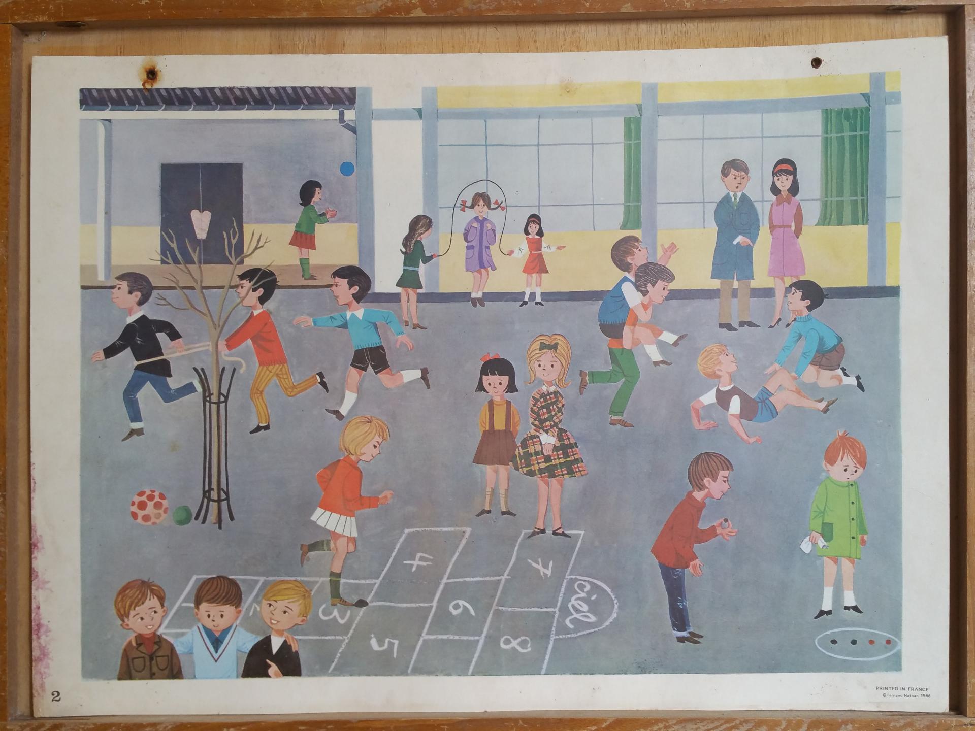 Affiche Scolaire Vintage Nathan Affiche Pedagogique