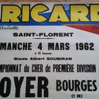2 affiche de foot ricard foyer
