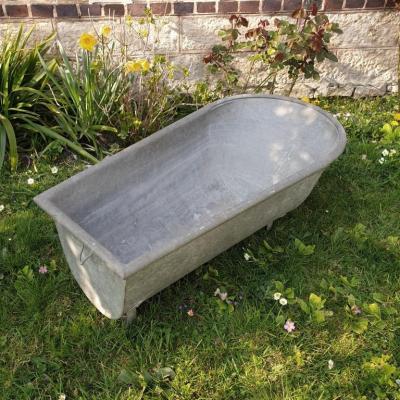 2 baignoire en zinc