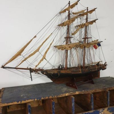 2 bateau vieux grement voilier l ouragan