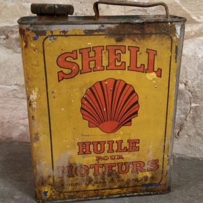 2 bidon huile shell moteurs