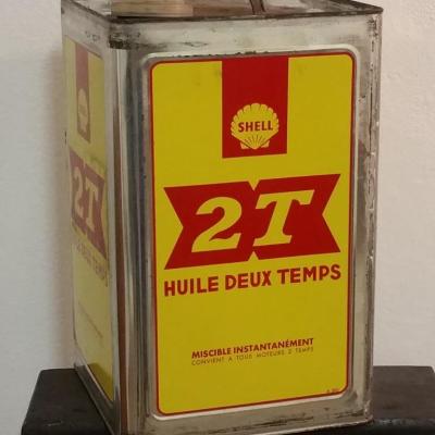 2 bodon huile shell 2t