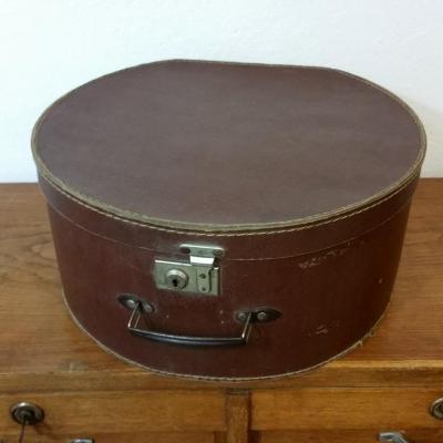2 boite a chapeau marron