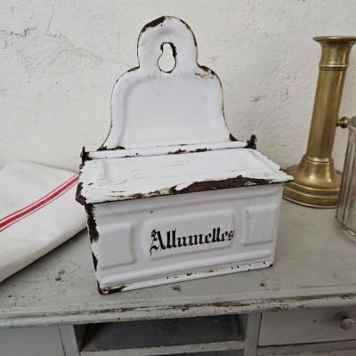 2 boite allumettes emaillee 1