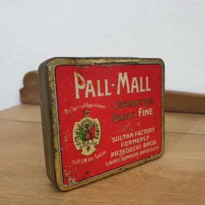 2 boite de cigarette pall mall