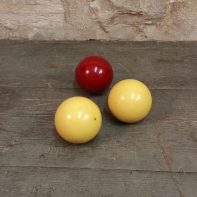 2 boules de billard