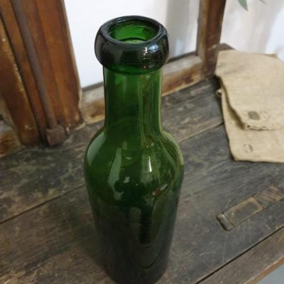 2 bouteille ancienne verte