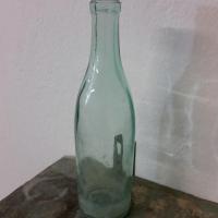 2 bouteille en verre vittel