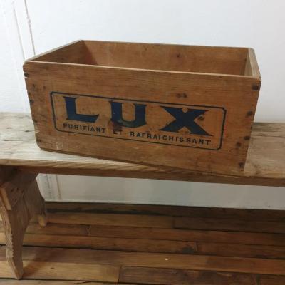 2 caisse en bois lux