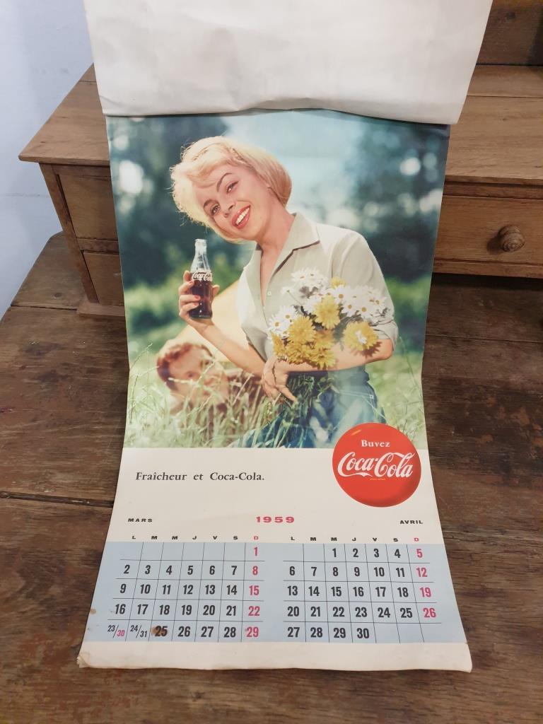 2 calendrier coca cola
