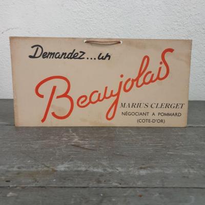 2 carton pub beaujolais