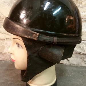 Casque De Moto Geno Casque Cuir Casque Vintage Casque Bol