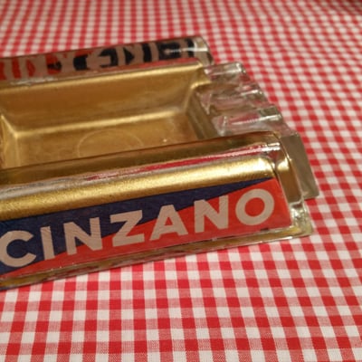 2 cendrier cinzano