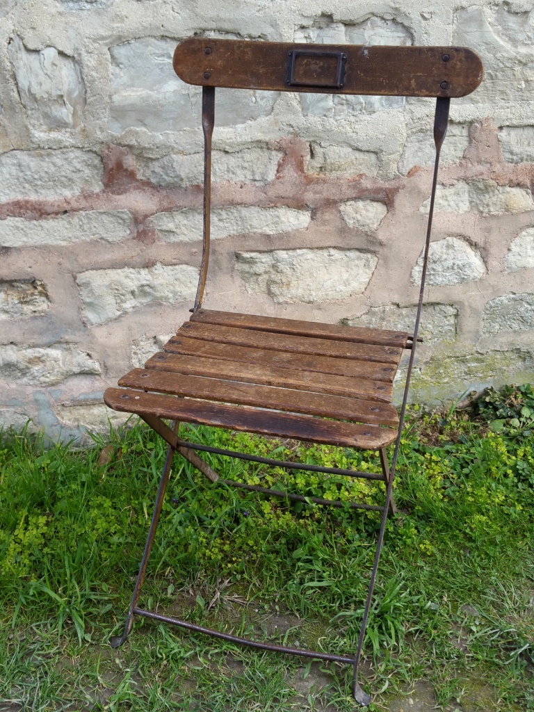ancienne chaise de bistrot chaise de jardin chaise pliante ancienne chaise de bistrot chaise de jardin chaise pliante