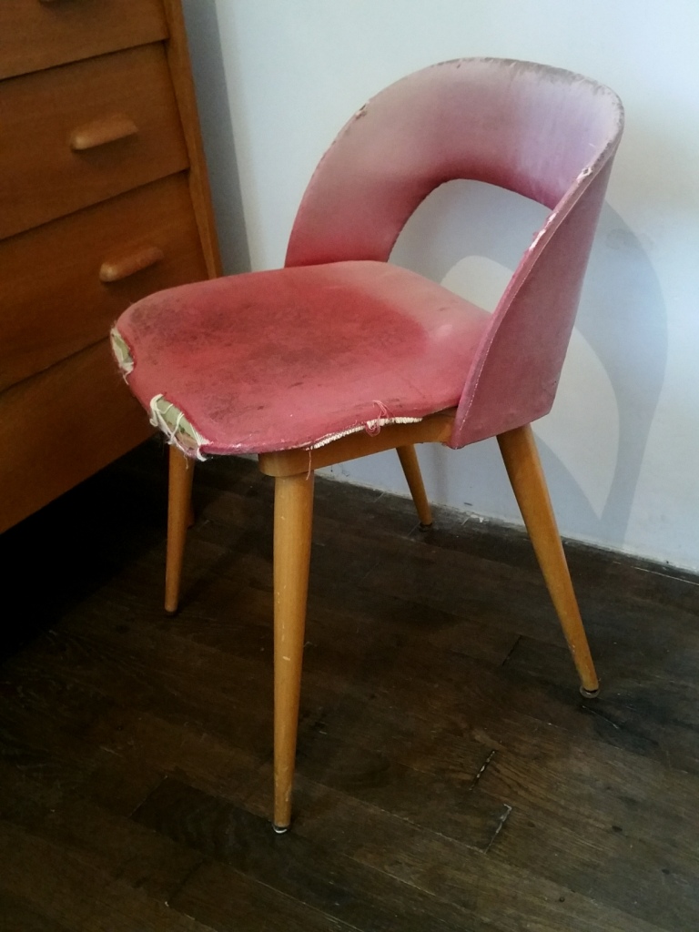 2 chaise vintage diy